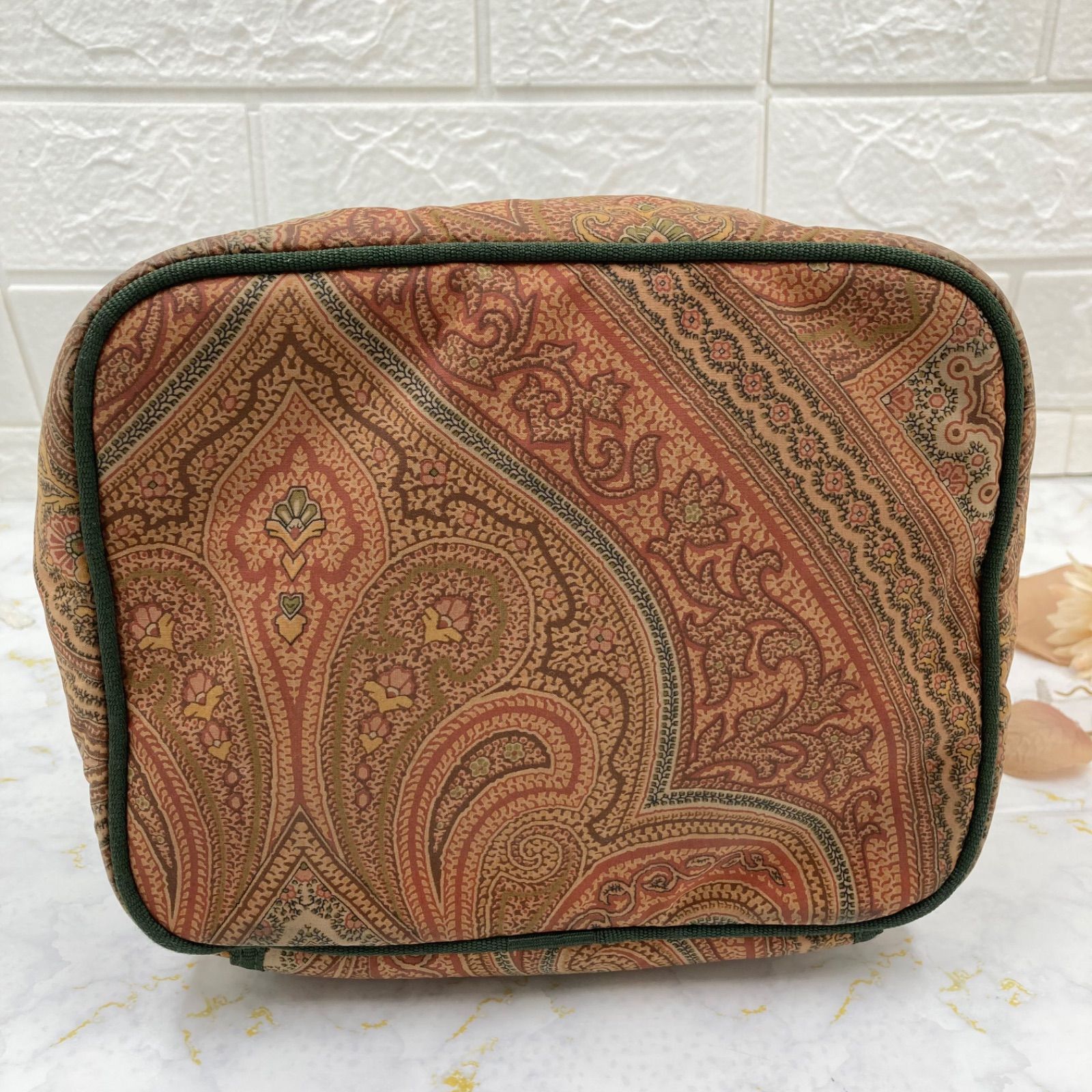 希少❗️ETRO❗️エトロ ❗️キャンバス ペイズリー柄 バニティ