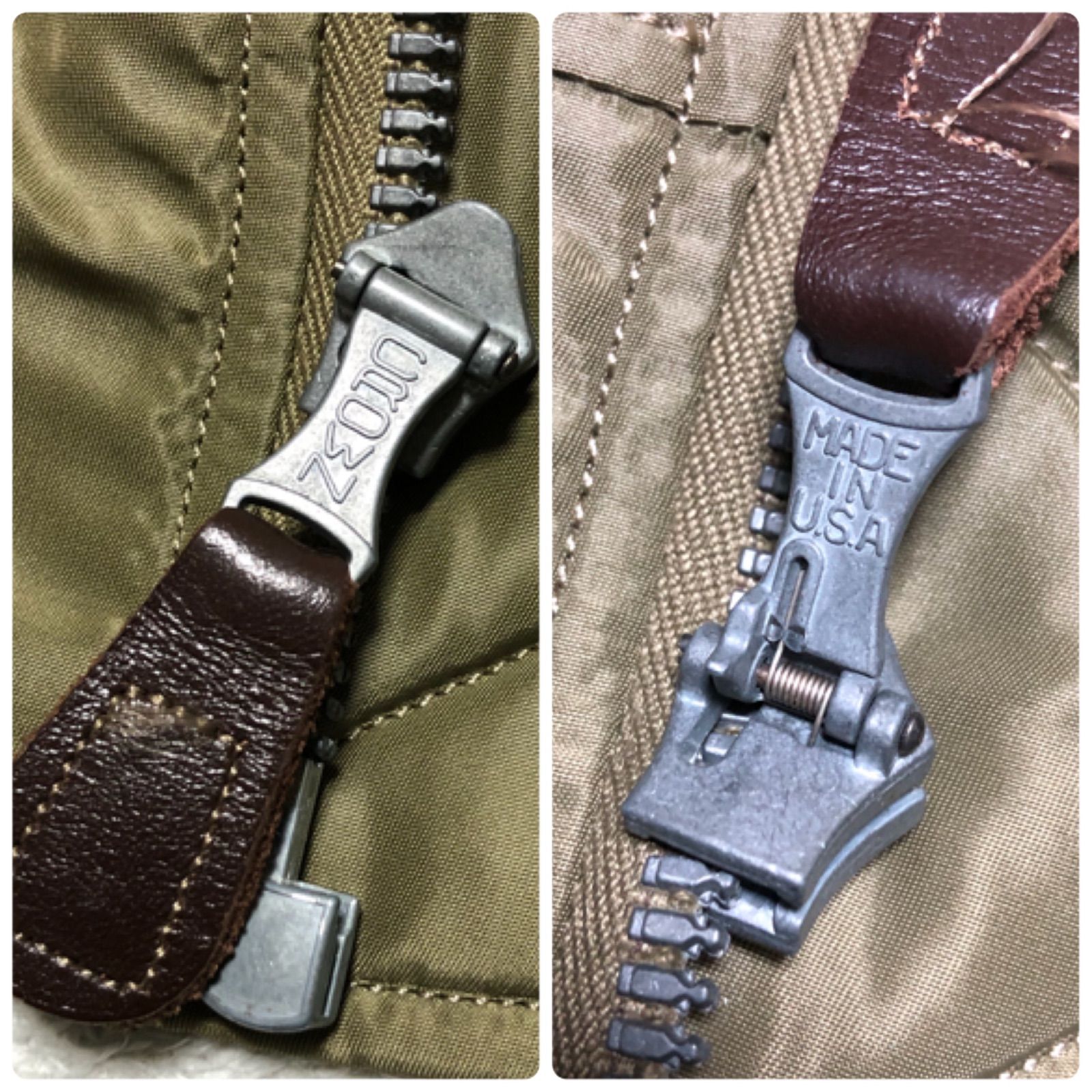 BUZZ RICKSON'S B-15C フライトジャケット M品番 ワッペン CROWN