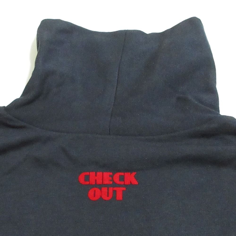 美品 and per se アンパスィ ストレッチ タートルネック 長袖 裏起毛Tシャツ ゴルフウェア サイズM ネイビー レディース 古着 中古 美品 and per se アンパスィ ストレッチ タートルネック 長袖 裏