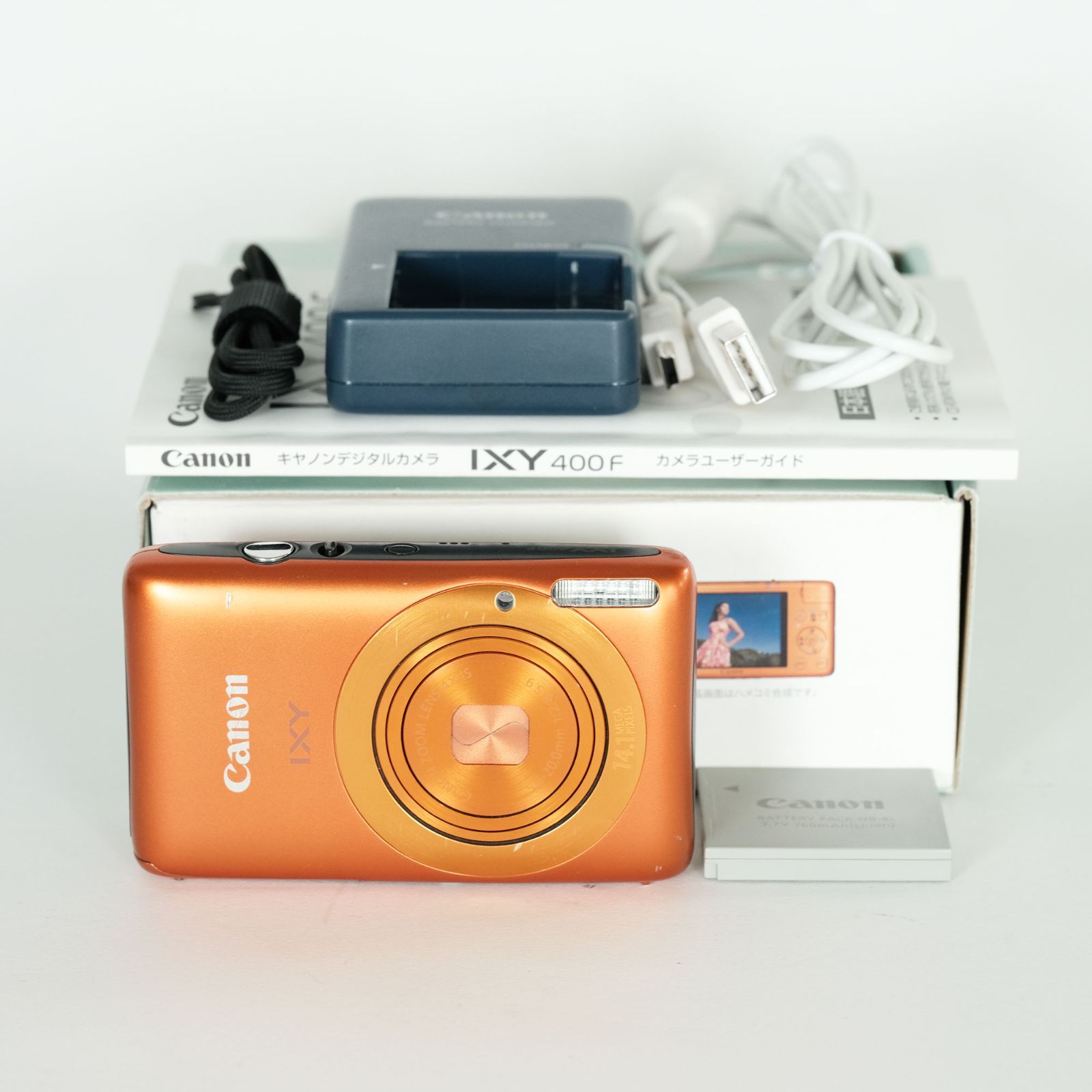 Canon IXY 400F オレンジ 【公式通販】