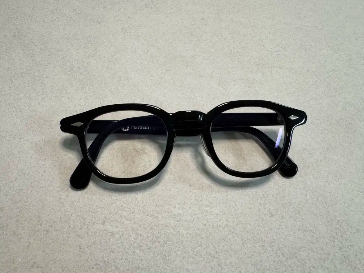 ハーマン オプティカル ウォリス 46サイズ ブラック