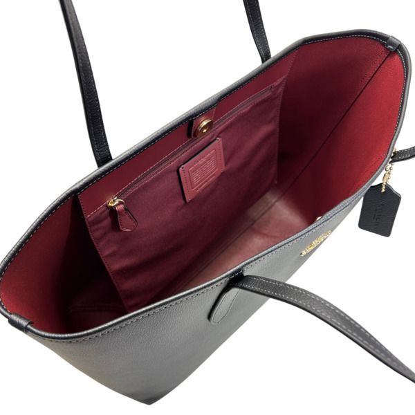 コーチ バッグ レディース COACH トートバッグ レザー シティー トート