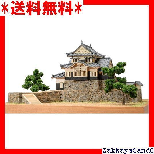 ウッディジョー 1|150 備中松山城 木製模型 組み立てキット 267