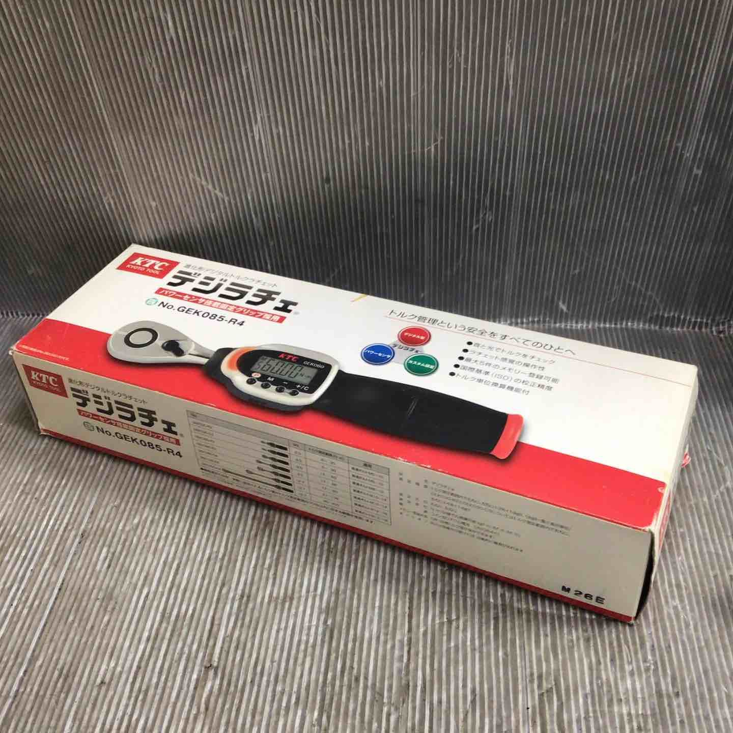 【中古】KTC GEK085-R4 12.7sq.デジラチェ ※未校正の為ジャンク品扱い【ハンズクラフト佐賀】 12.7sq.デジラチェ | KTCツールオフィシャルサイト