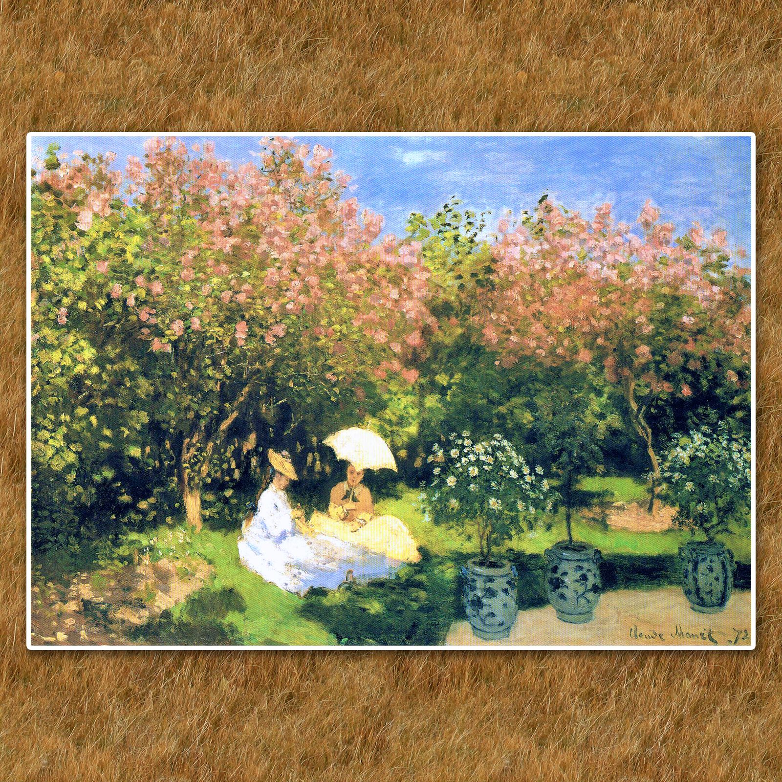 モネ『庭の女性たち〈03〉』複製画【額入り】 - メルカリ