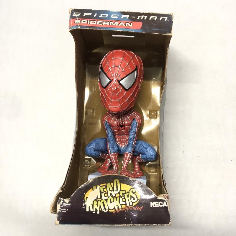 MARVEL - 【開封品新品】ネカ ヘッドノッカー スパイダーマンの