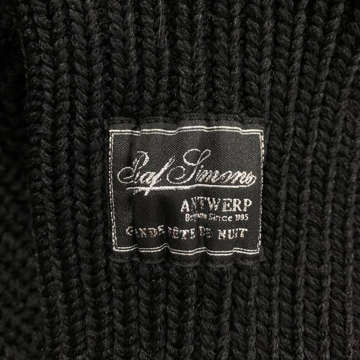 定価301400円 新品 RAF SIMONS 22AW Bulky knit turtle neck