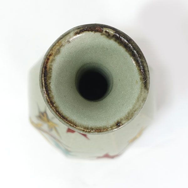 【特売セール】 美濃焼 幸兵衛窯造 花器 美濃焼 幸兵衛窯造 紅葉文 花入 【2025年新作】