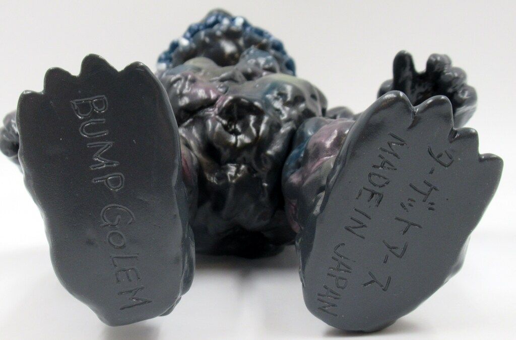 TARGET EARTH バンプゴーレム(灰成型/紫青白塗装/青口/黒金目) - メルカリ