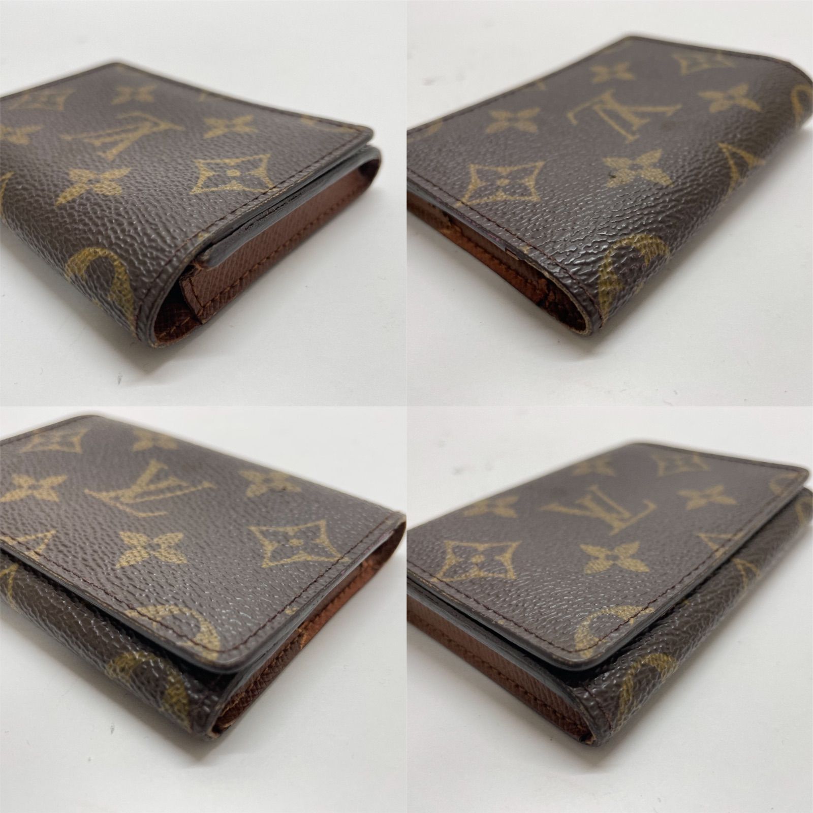 【美品】Louis Vuitton モノグラム 名刺入れ 極美品✨LOUIS VUITTON ルイヴィトン モノグラム 名刺入れ カード