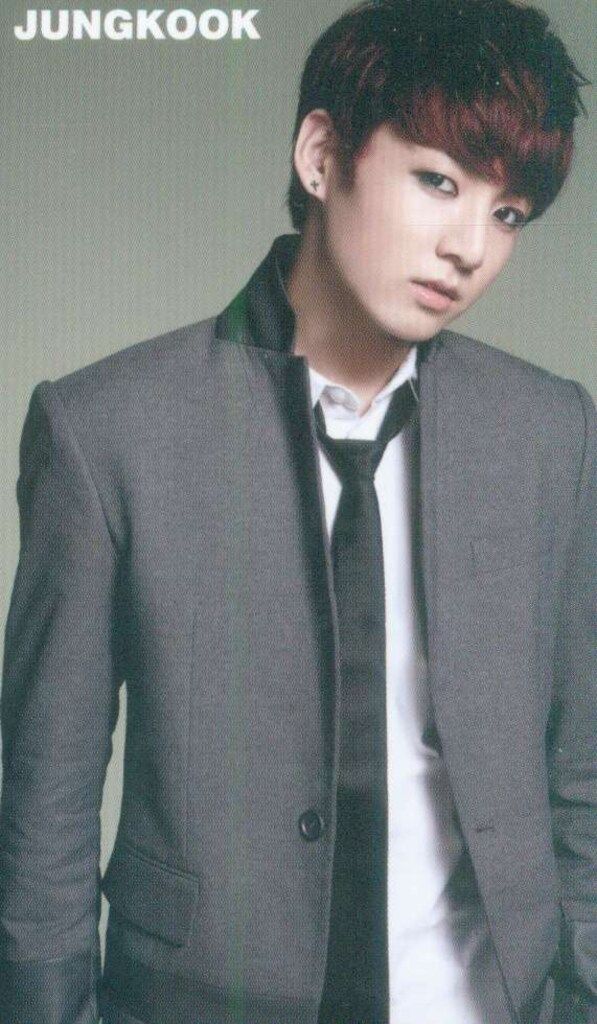 BTS BOY IN LUV JUNG KOOK トレーディングカード