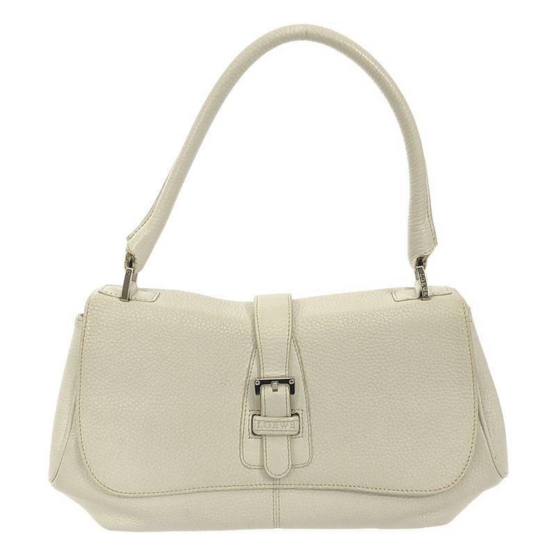 新品未使用　LOEWE(ロエベ)　ホワイトレザー　ハンドバッグ 楽天市場】極美品 LOEWE ロエベ アナグラム ショッパー トートバッグ