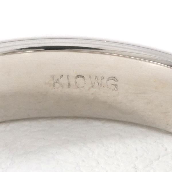 K10WG リング 指輪 19号 総重量約3.0g