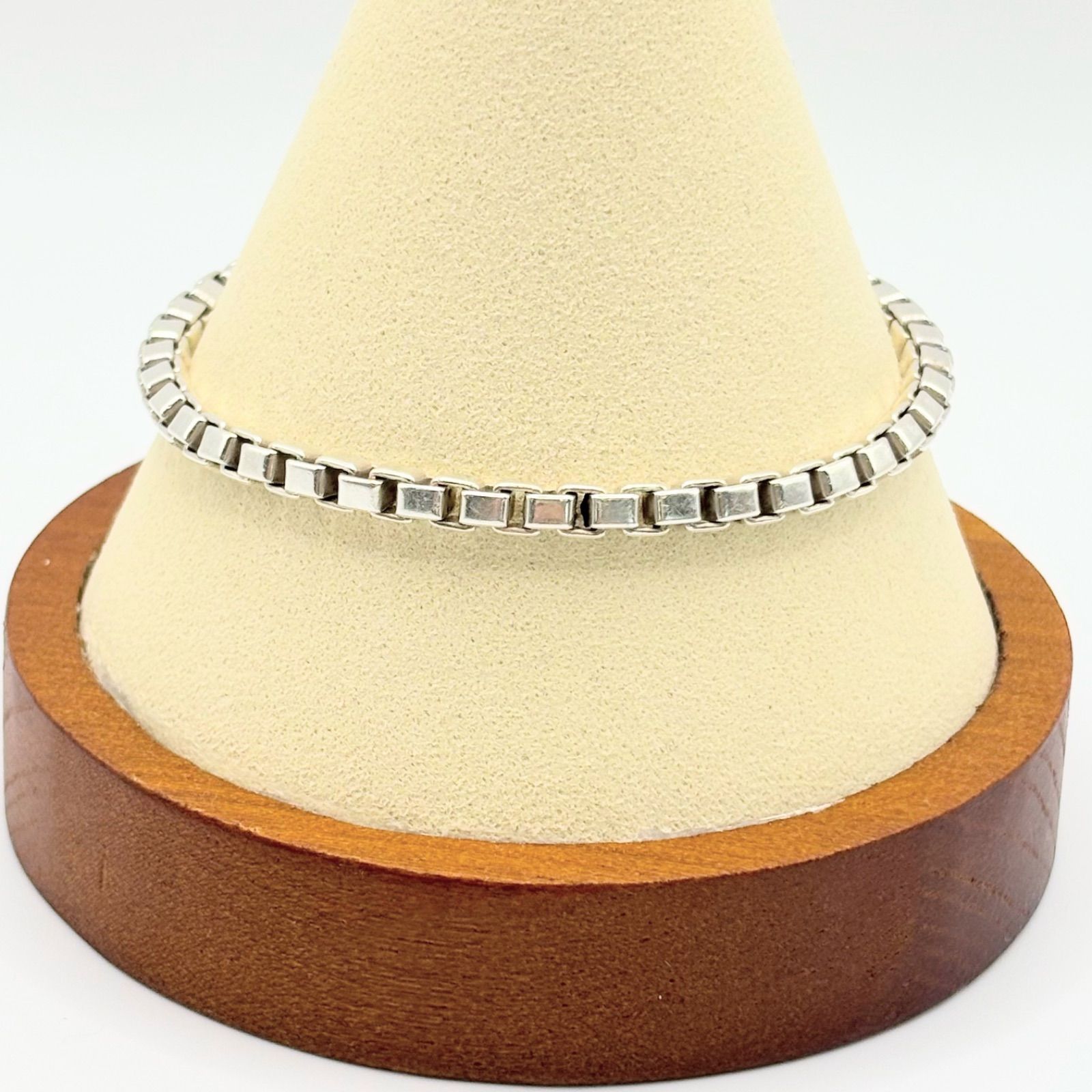 ティファニー ブレスレット ベネチアン シルバー925 全長19cm バングル ティファニー ブレスレット ベネチアン シルバー925 全長19cm