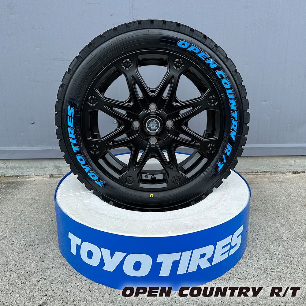 ダイハツ ハイゼットジャンボ バン カーゴ トラック タイヤホイールセット トーヨー オープンカントリーRT 165/60R15 15インチ MUD-X  ホワイトレター - メルカリ