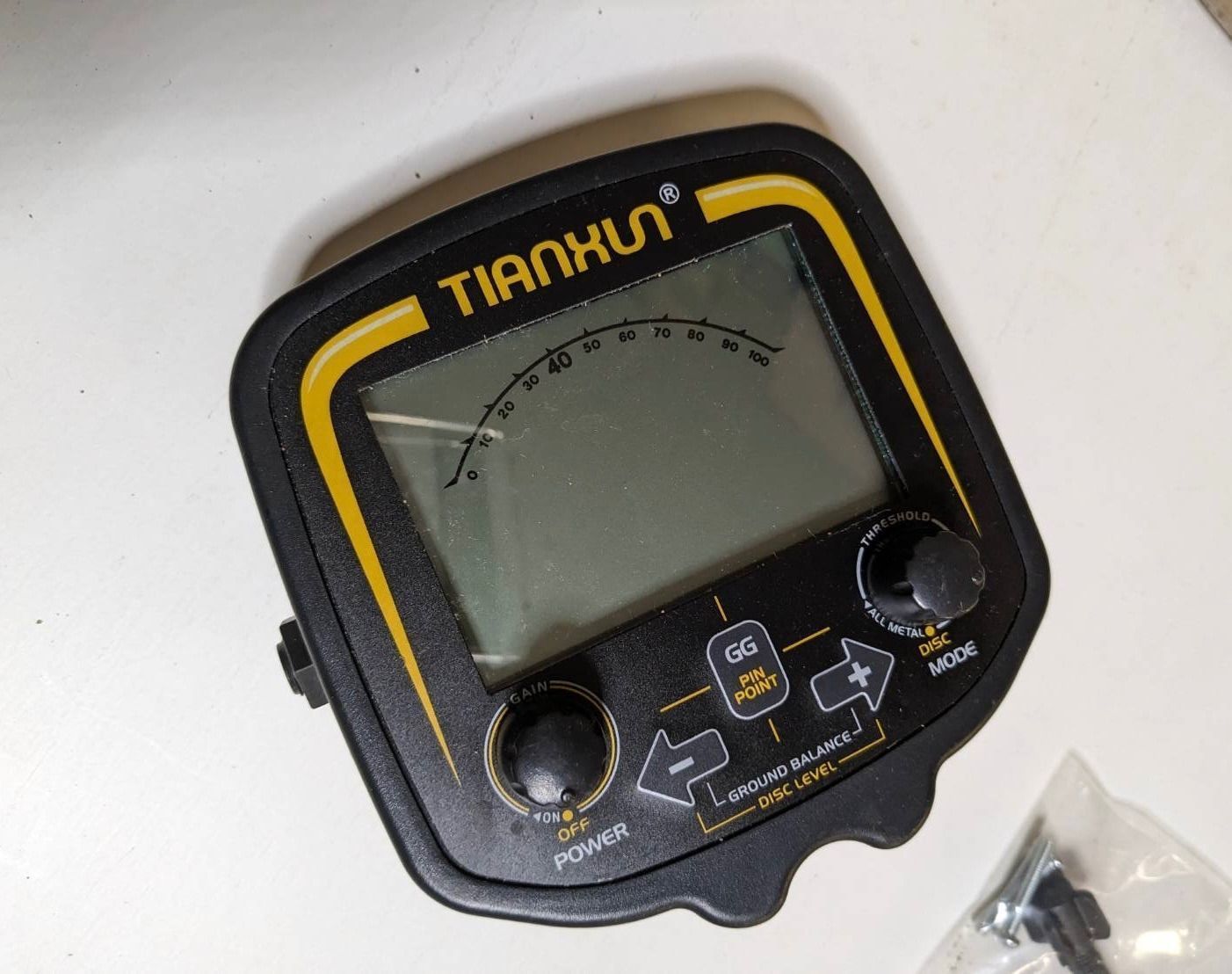 TIANXUN 高感度 防水 TX850金属探知機 正確な位置決めLCDディスプレイ 