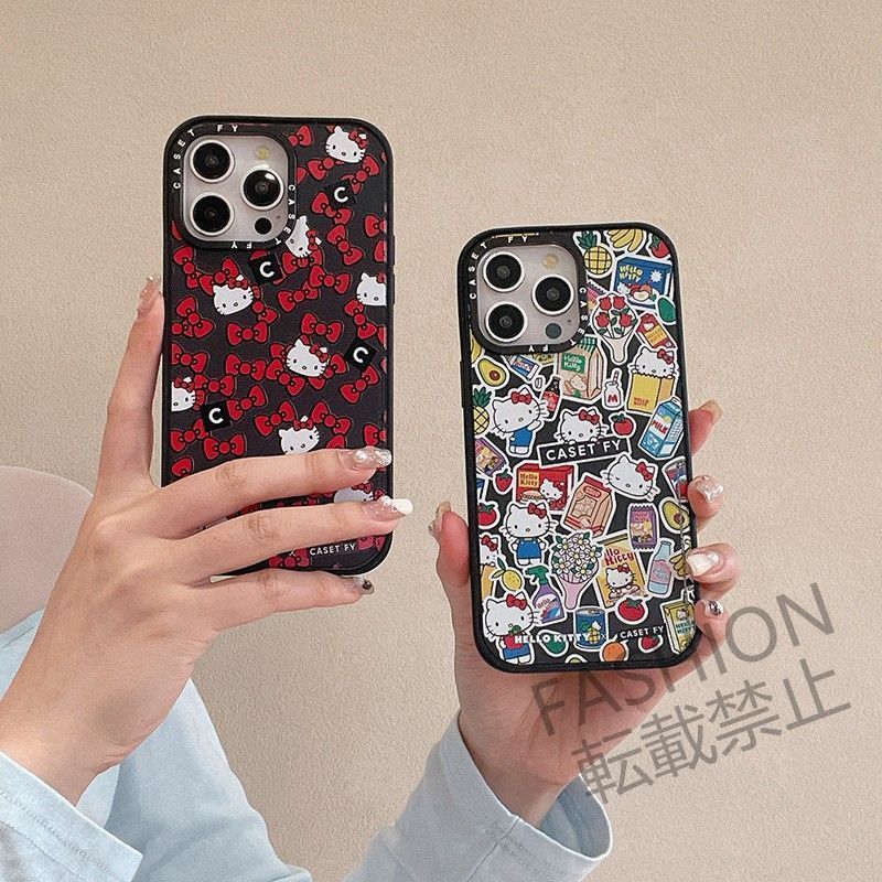 Hello Kitty Iphone 16 Promax Phone Case With Mirror Finish