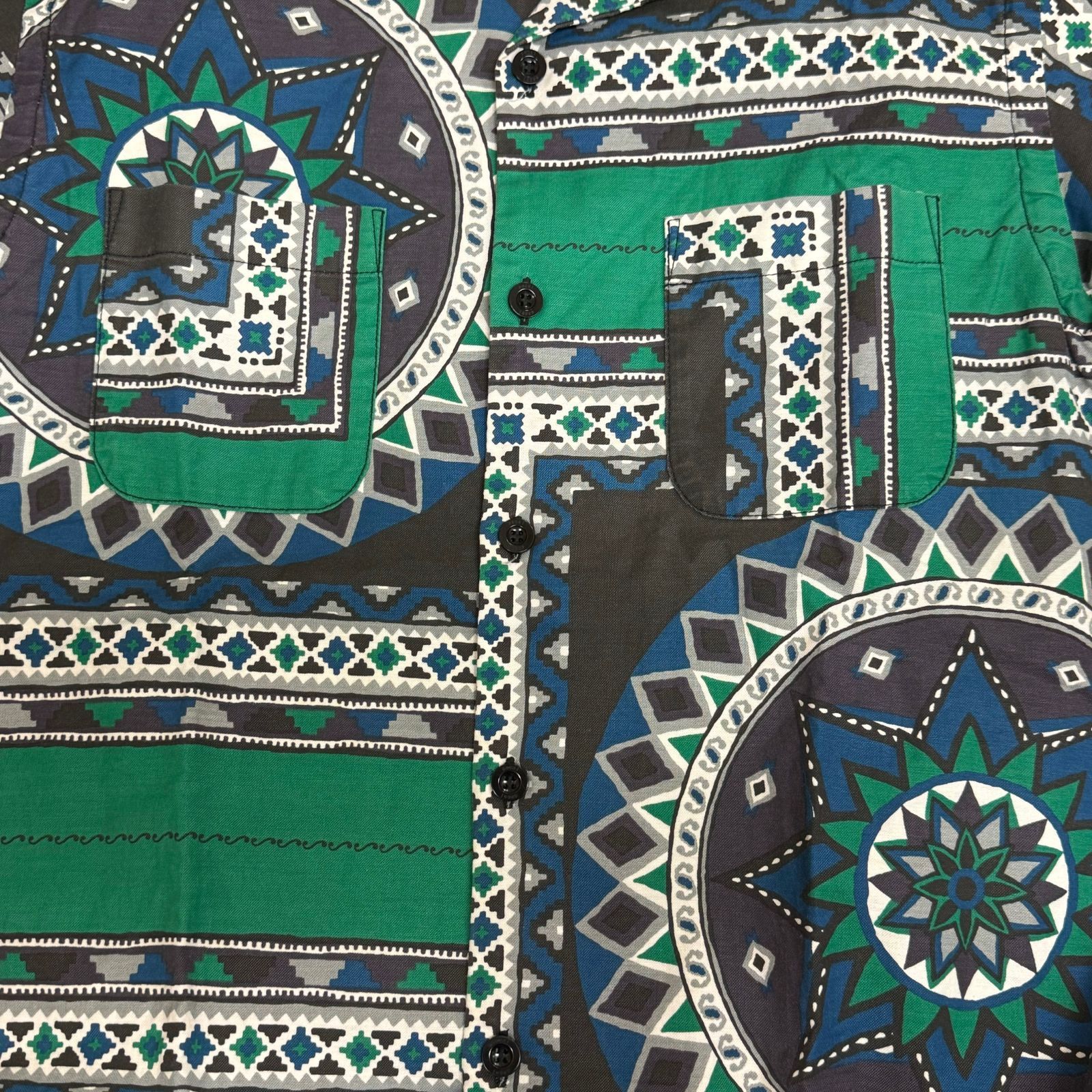 sacai 22SS Bandana Print Shirt バンダナ サイズ2 sacai バンダナ
