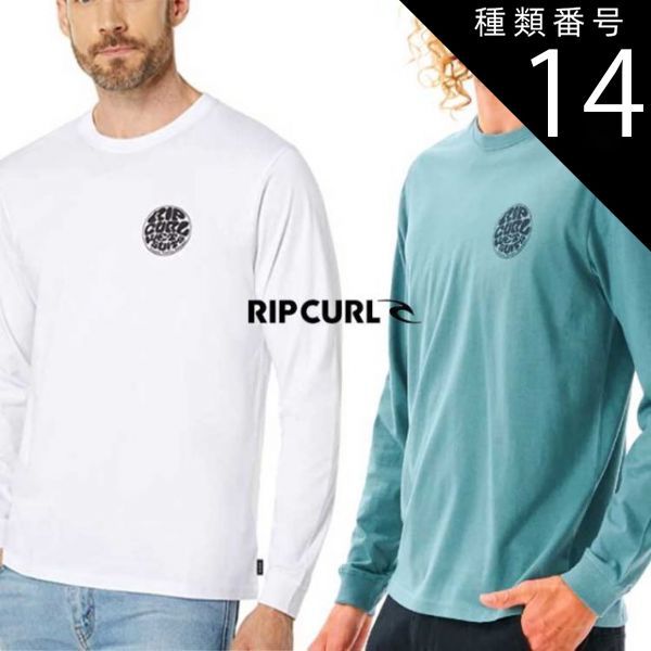 種類14：WHIT/M 【RIPCURL/リップカール】WETSUIT ICON 長袖Tシャツ メンズ ロングTシャツ 男性用 01ZMTE