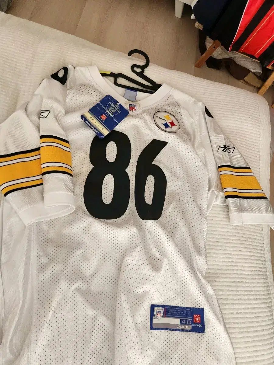 Reebok リーボック nfl ピッツバーグ アセンティック 86 回 ハインズ 単語