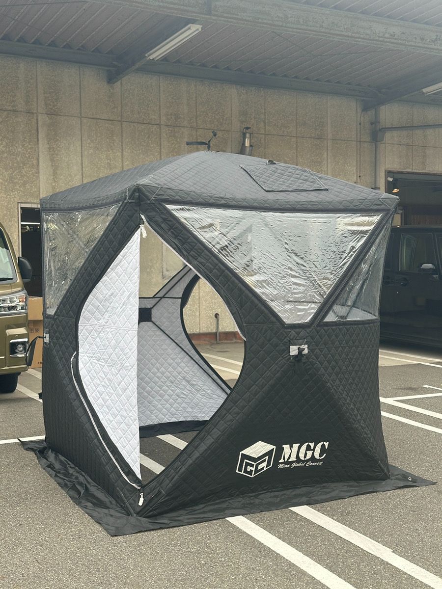 No19 品 サウナテント単体 パノラマブラック