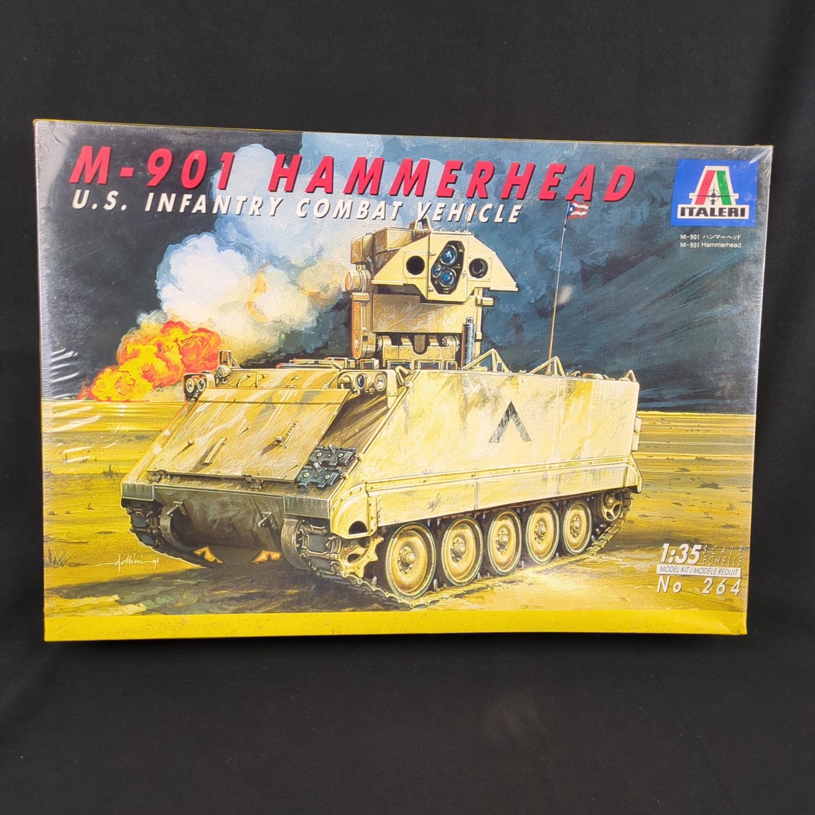 輸入キット 未開封品 イタレリ ITALERI 264 1|35 M-901 Hammerhead U.S. Infantry Combat Vehicle M-901 ハンマーヘッド