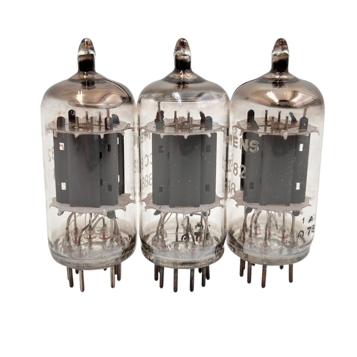 SIEMENS シーメンス ecc82 真空管 3本セット オーディオ 美品