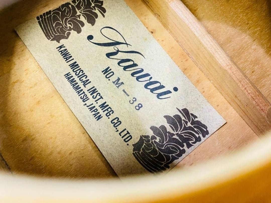 KAWAI M-38 河合楽器 アコースティックギター スロッテッドヘッド