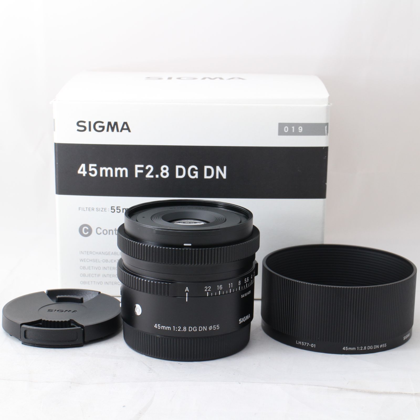 SIGMA 45mm F2.8 DG DN Contemporary E+おまけ 45mm F2.8 DG DN | レンズ