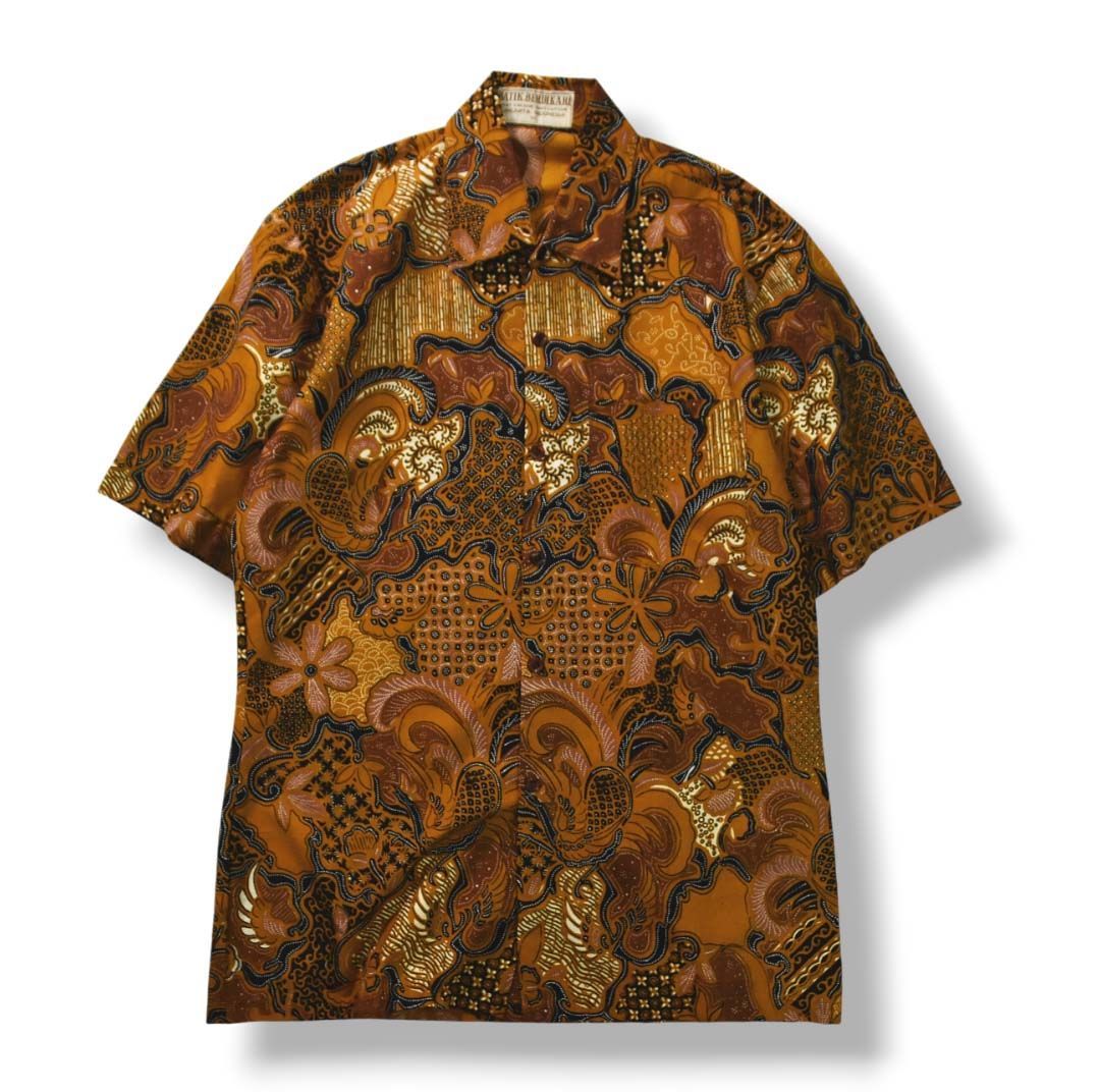 美品】 ヴィンテージ インドネシア製 BATIK BERDIKARI 半袖