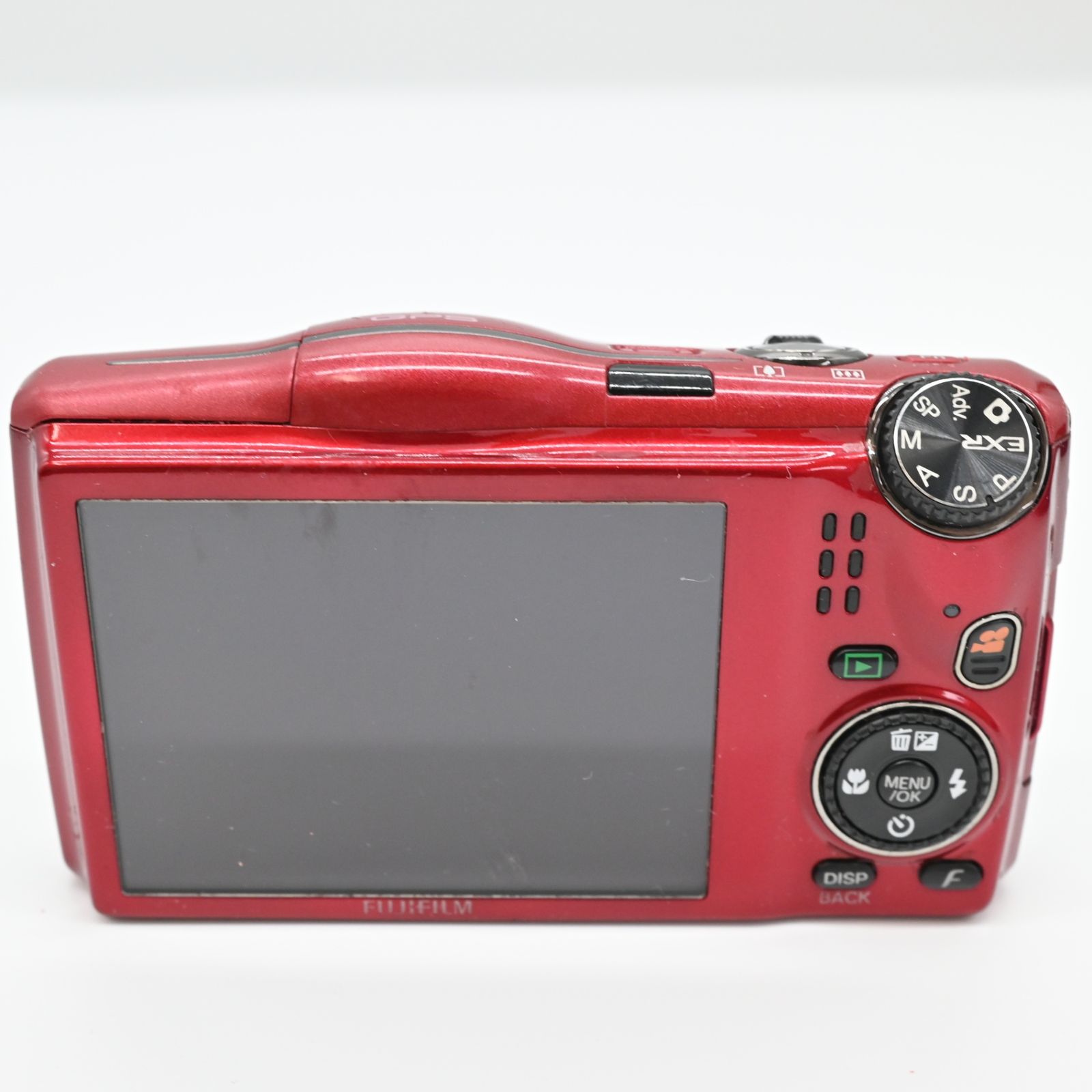 並品】FUJIFILM デジタルカメラ FinePix F770EXR レッド 1600万