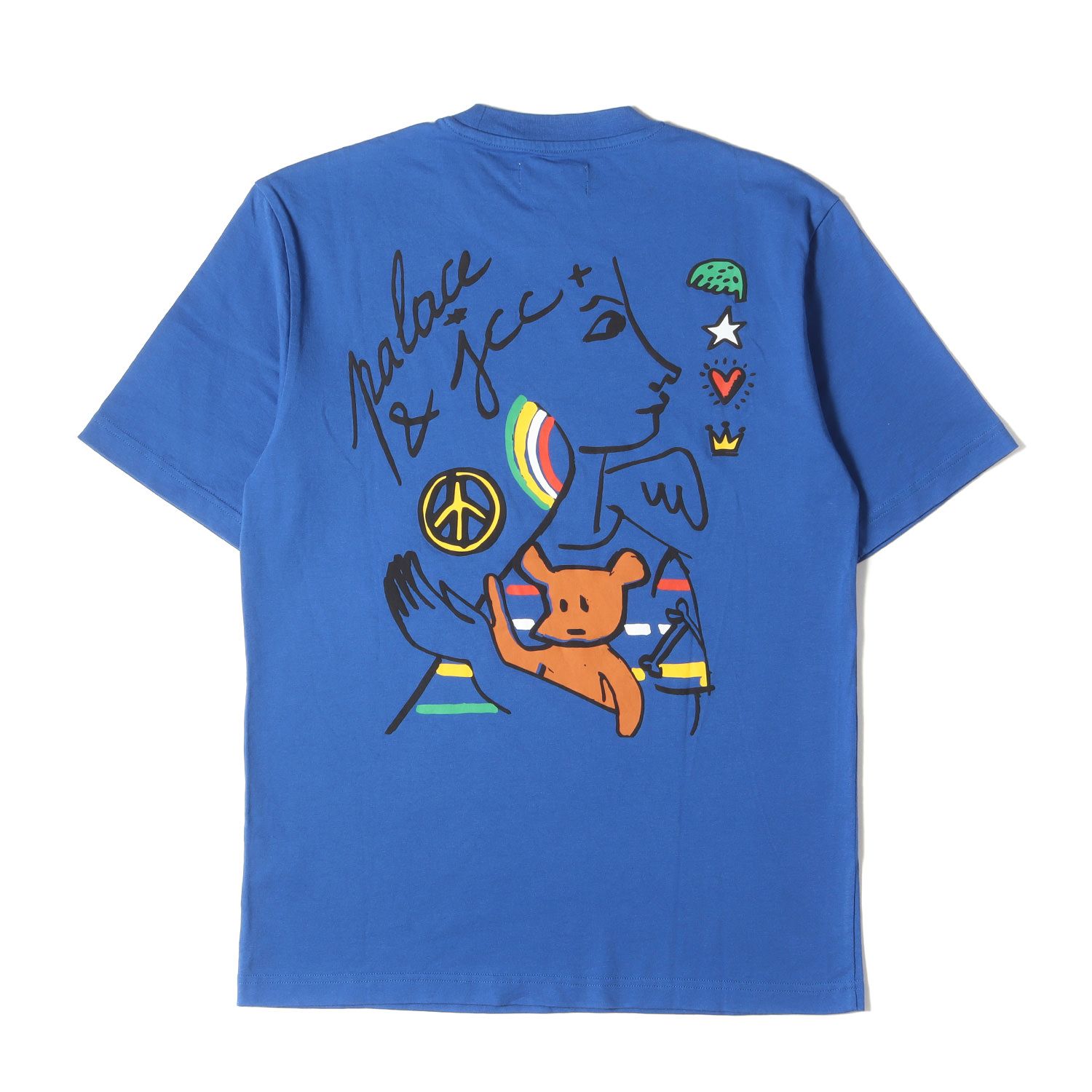 美品 PALACE パレス Tシャツ サイズ:M 020SS JCDC / Jean- Charles de 