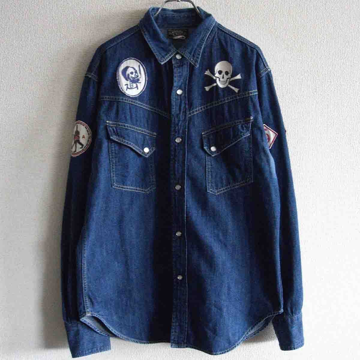 WHEELERS Jesse 1940 s WESTERN SHIRTS -ROGUE SQUAD 17 デニム ウエスタンシャツ フリーホイーラーズ 25060332
