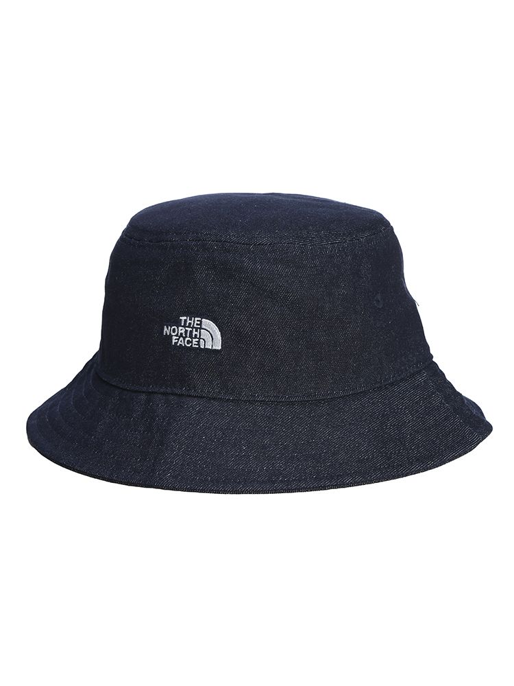 THE NORTH FACE ザ ノースフェイス ロゴ刺繍 デニム バケットハット NORM SE BUCKET