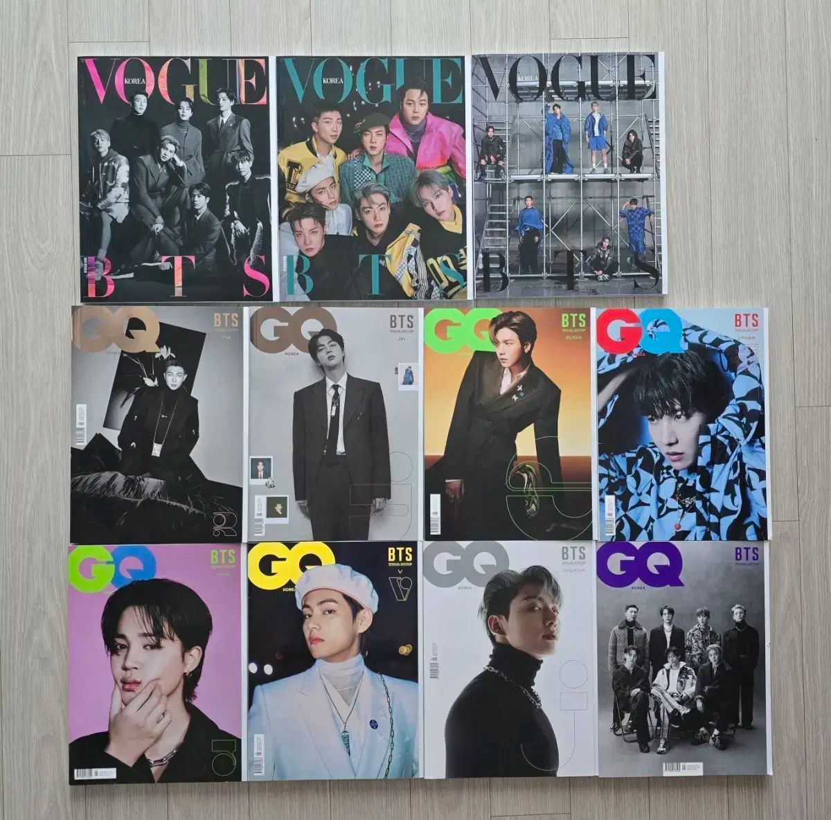 完全未開封　損傷なし　VOGUE BTS 11冊セット Vogue Singapore على X: 