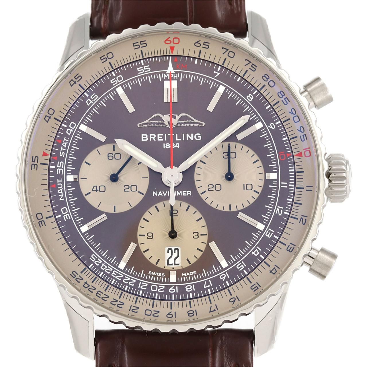 新品】ブライトリング ナビタイマーB01クロノグラフ43 AB0138