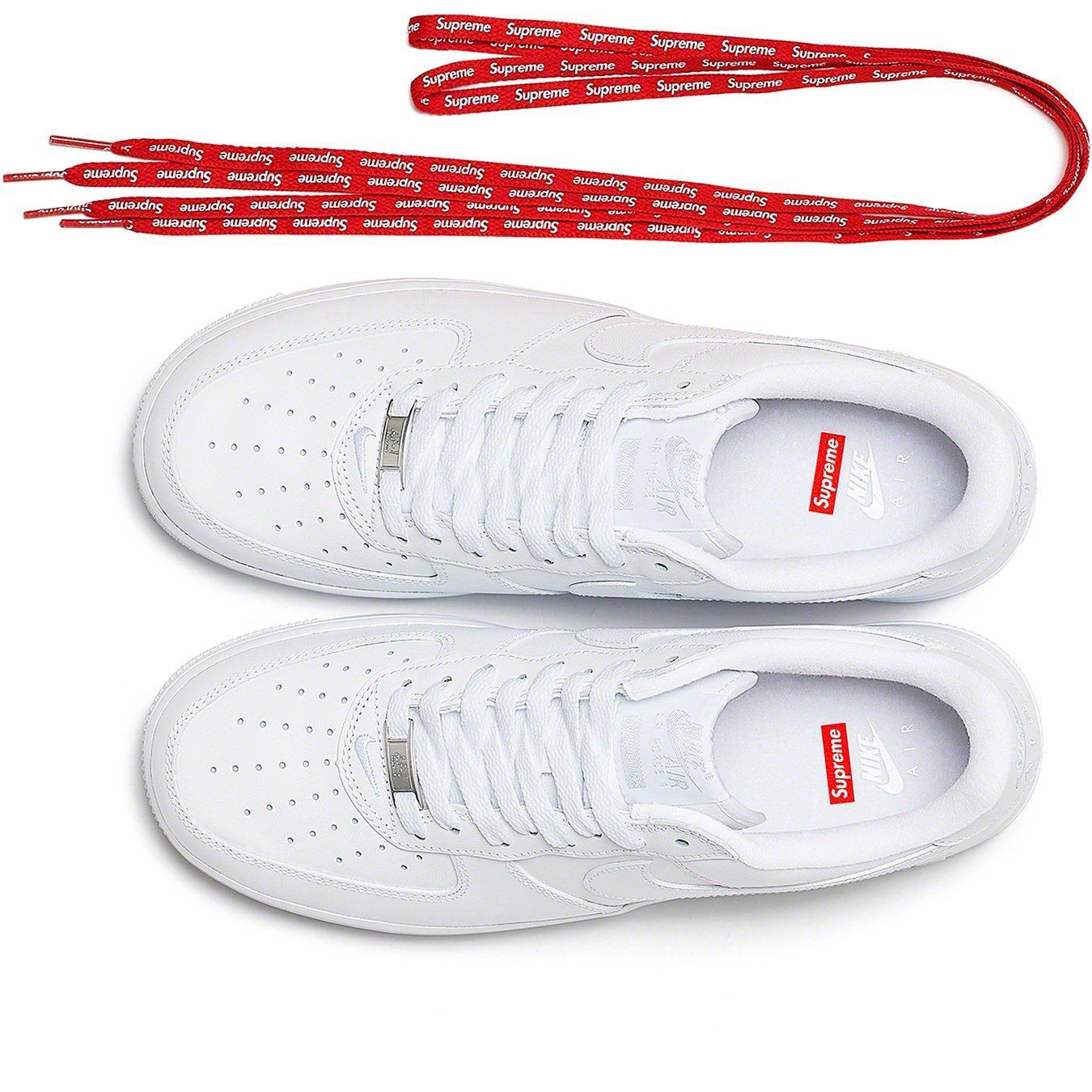 Supreme x Nike Air Force 1 Low White/シュプリーム × ナイキ