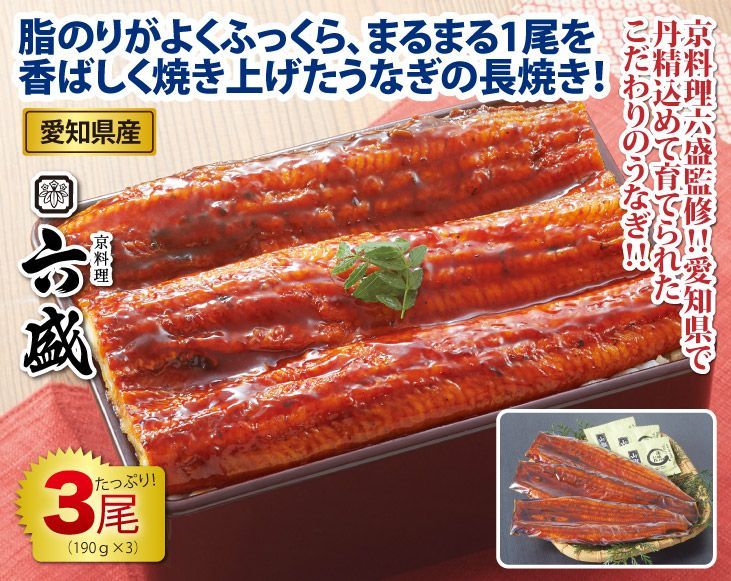 愛知県産 うなぎ蒲焼