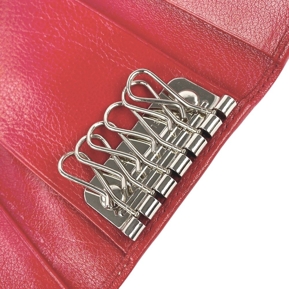 レザー レッド