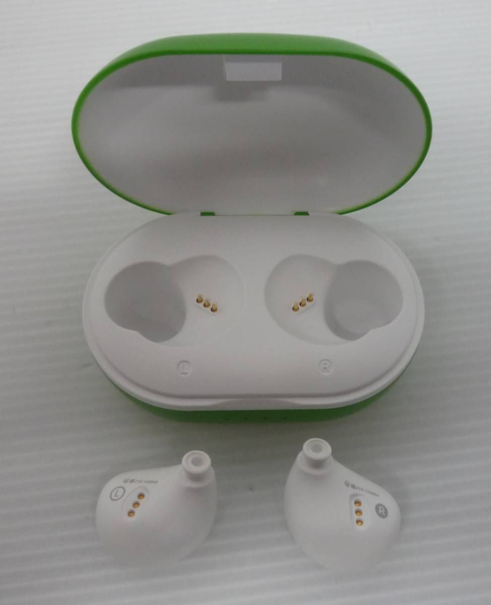 ヘッドフォン　[破損品] 中野四葉(CV佐倉綾音)モデル TRUE WIRELESS STEREO EARPHONES(ワイヤレスイヤホン) 「五等分の花嫁∬」 TRUE WIRELESS STEREO EARPHONES 中野四葉（CV:佐倉綾音）モデル