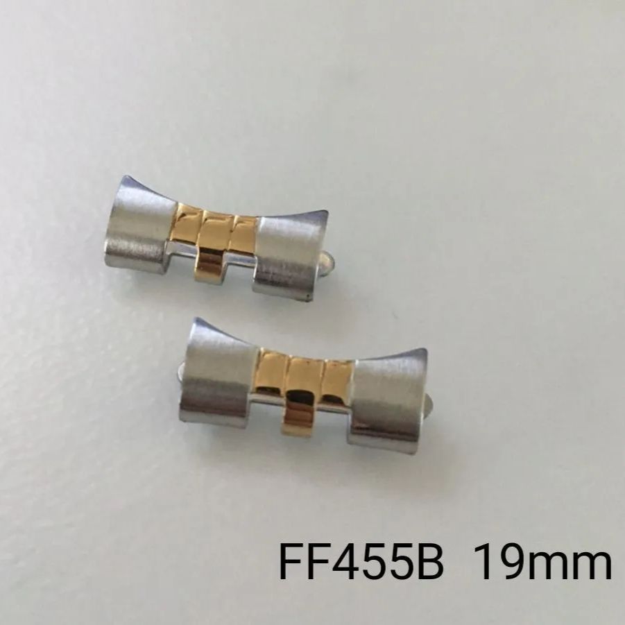 FF555 19mm 腕時計 修理交換用 社外部品 弓カン フラッシュフィット 細中駒用 【対応】ロレックス ROLEX 互換パーツ - 腕時計 、アクセサリー