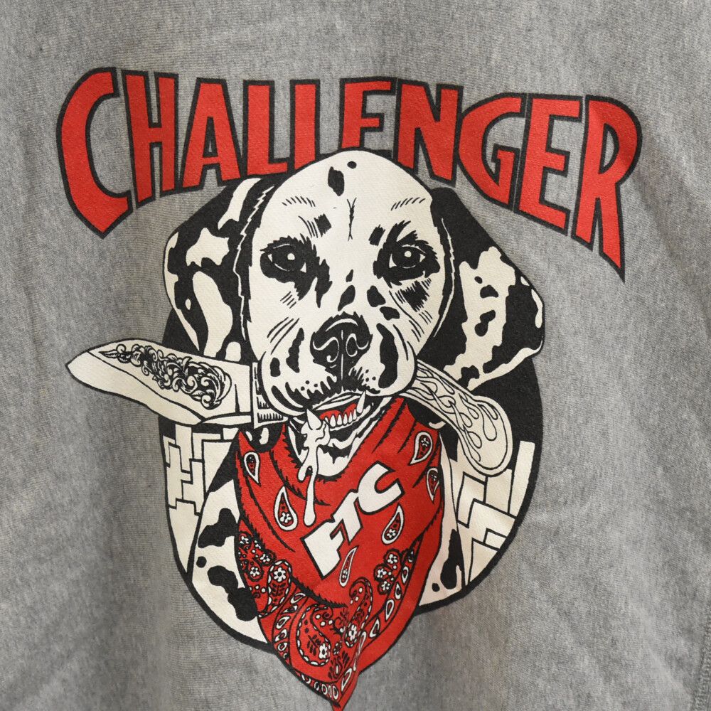 FTC (エフシーティー) ×CHALLENGER バックデザインプリント プル 