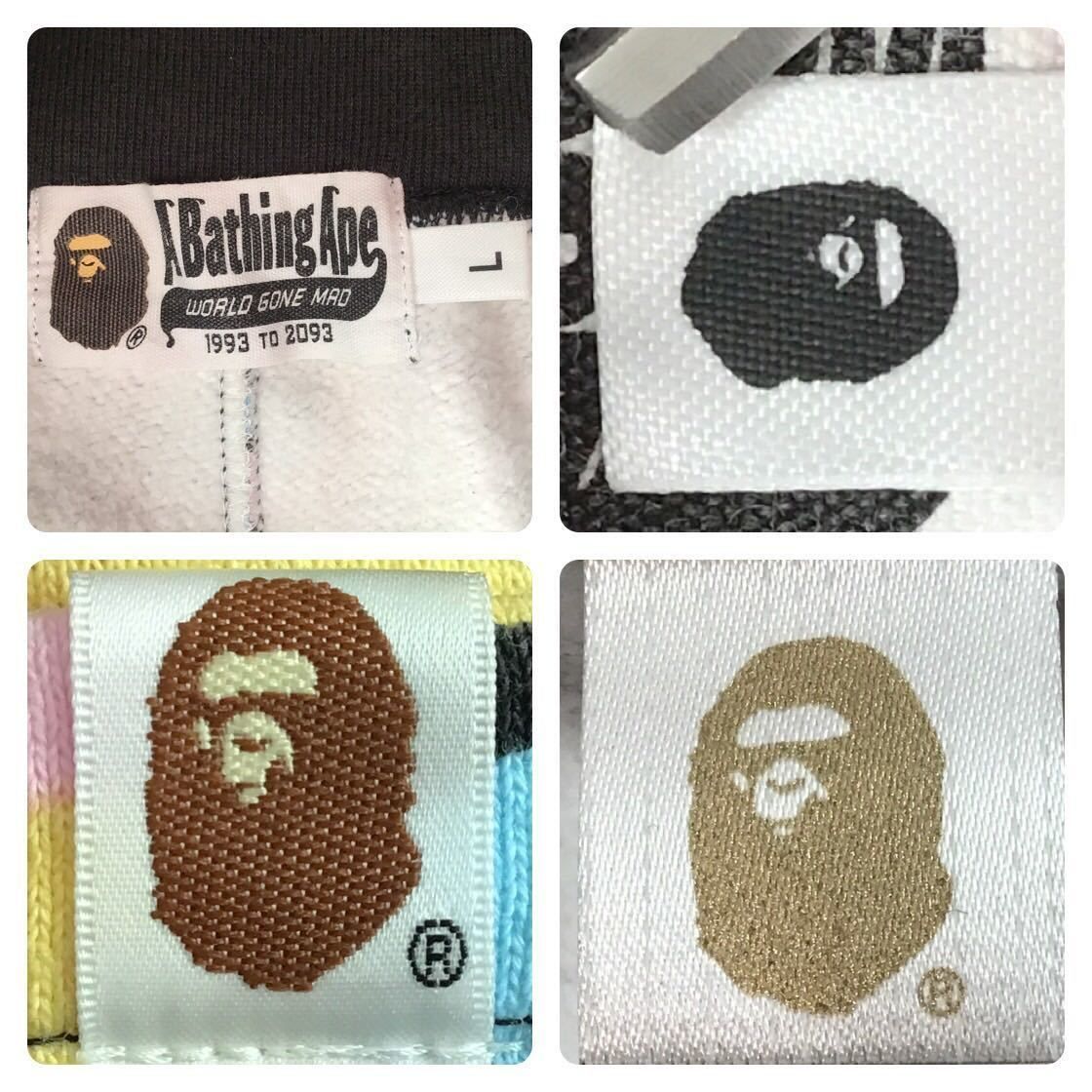 New multi camo スウェットパンツ Lサイズ a bathing ape BAPE cotton