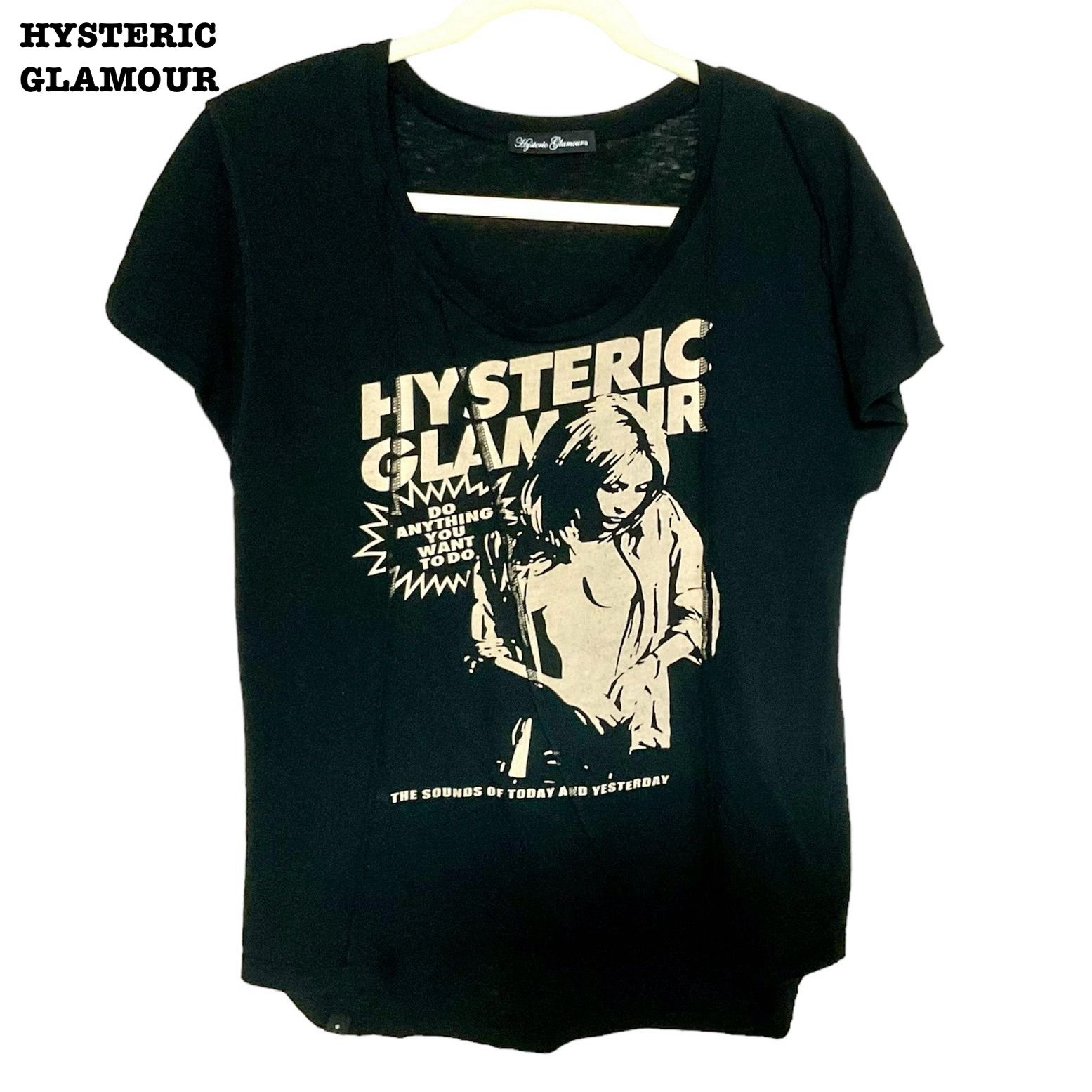レア 美品】 HYSTERIC GLAMOUR ヒステリックグラマー 変形 T
