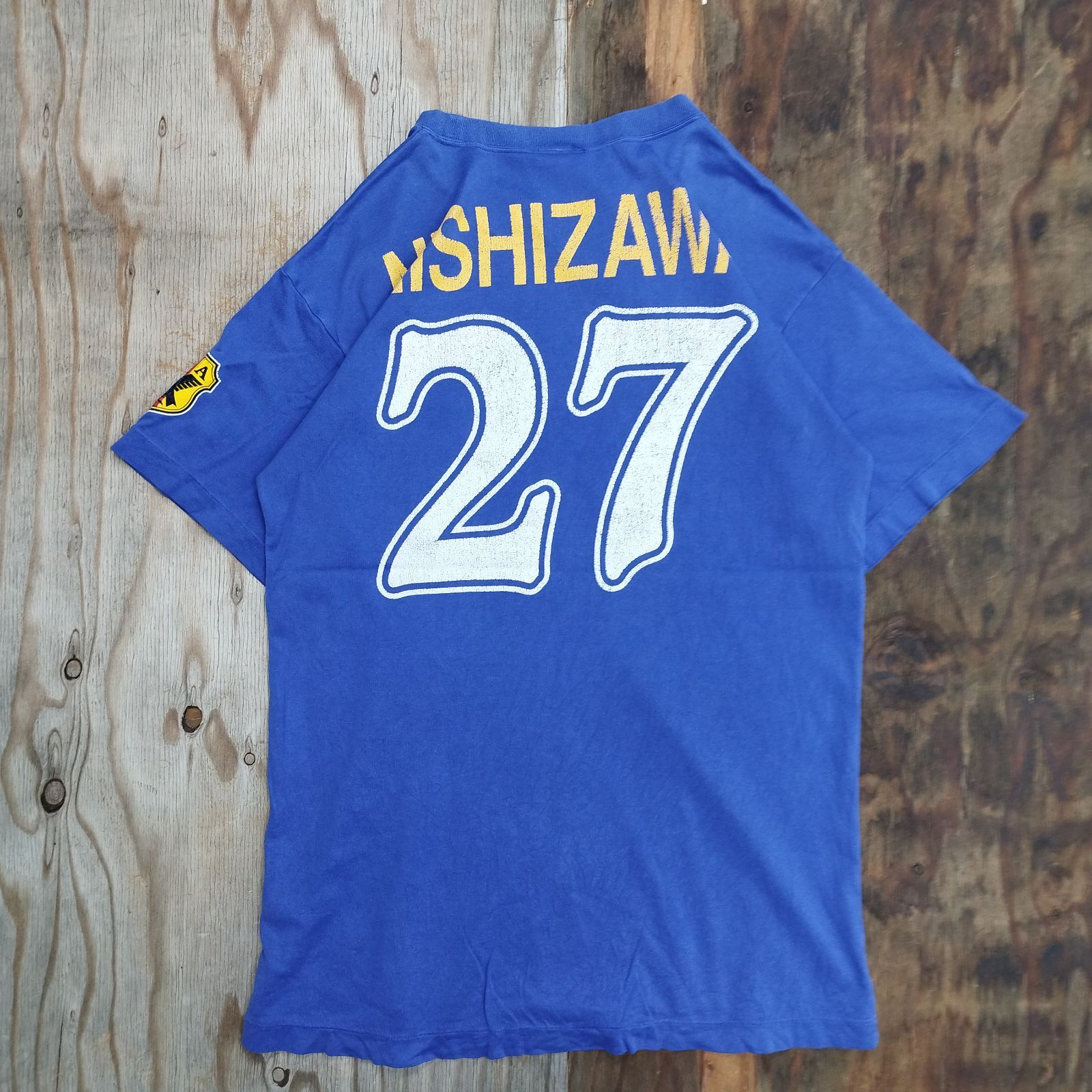 JFA 日本サッカー協会 Tシャツ ゲームシャツ 西澤 明訓 2000年 日本