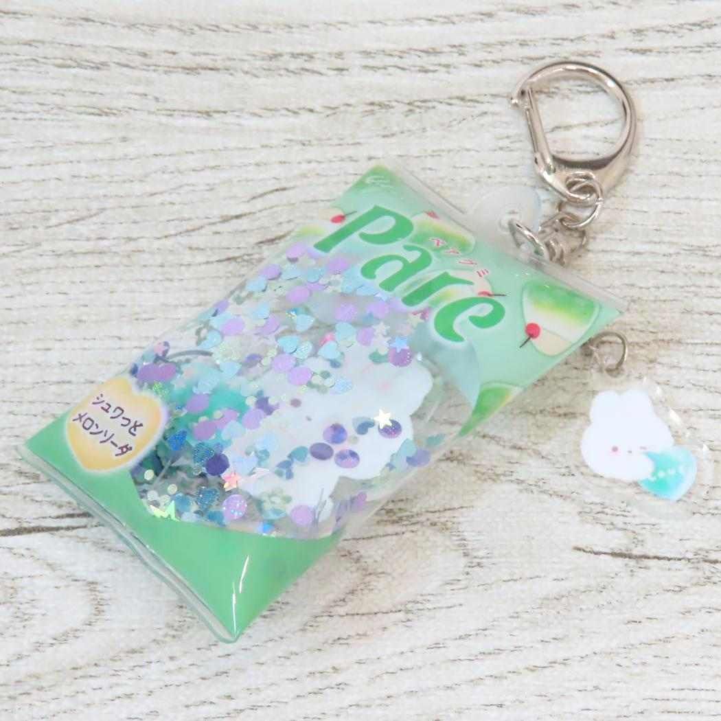 メロンソーダくんのあみぐるみキーホルダー◎ Amazon.co.jp: シマエナガ チャーム キーホルダー メロンソーダ