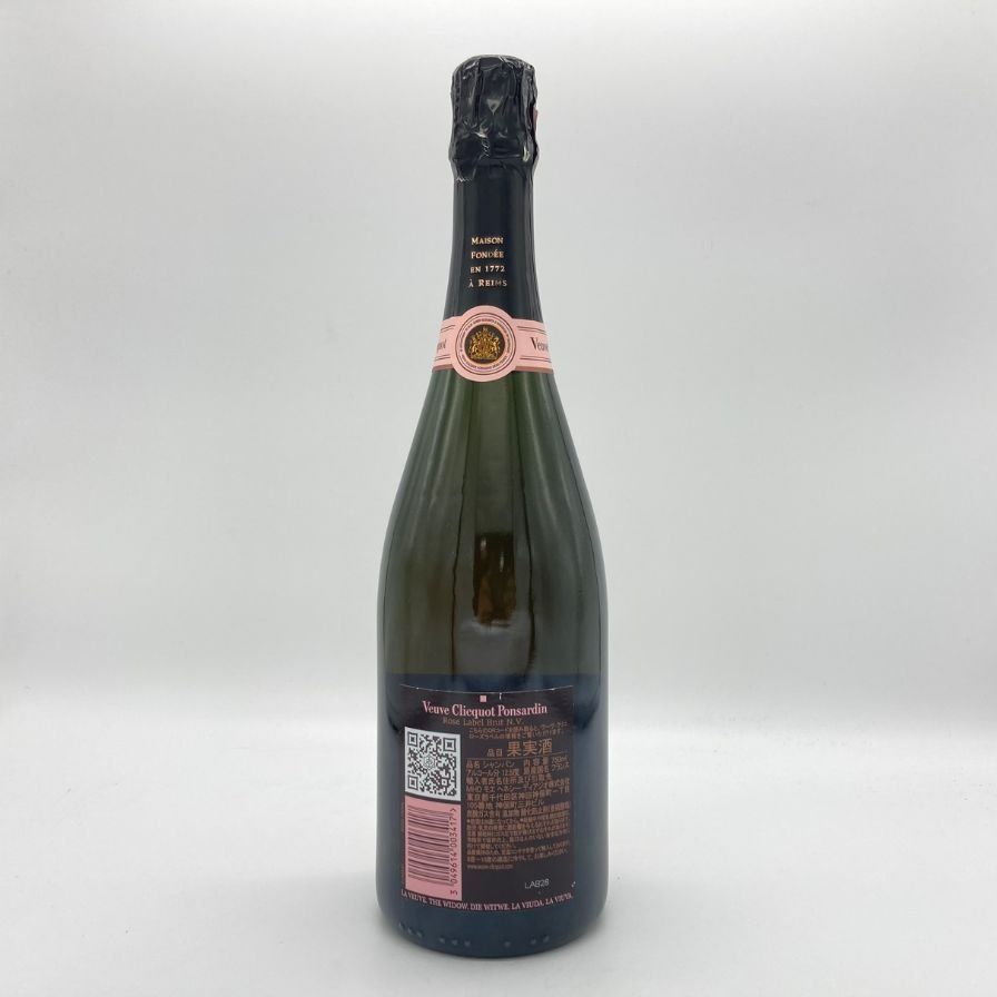 ヴーヴ クリコ ロゼ ローズラベル 750ml 12.5%【F2】