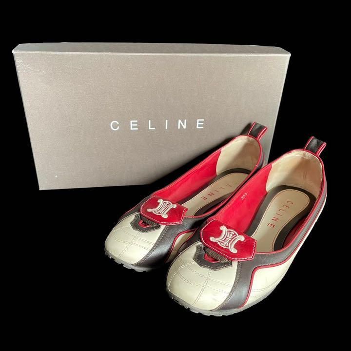 CELINE セリーヌ スニーカー 靴 シューズ スリッポン フラット 