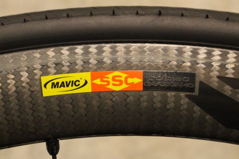 MAVIC COSMIC CARBONE 40 シマノ11s クリンチャー 美品 マヴィック MAVIC コスミック カーボン COSMIC CARBONE 40C