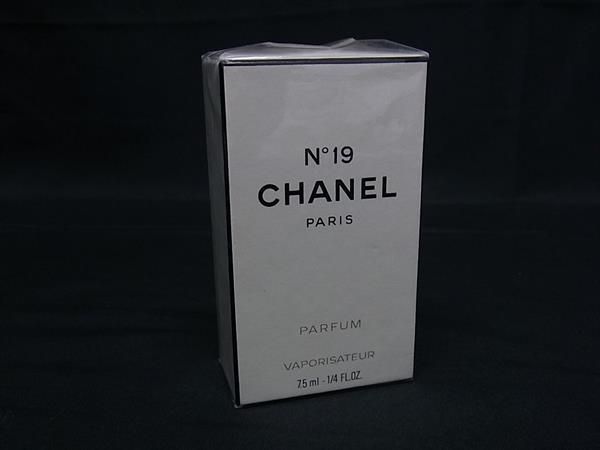 【人気定番，本物保証】 ■未開封■新品■未使用■ CHANEL シャネル  N°19 パルファム 7.5ml 香水 フレグランス パフューム DJ0407 香水(女性用)